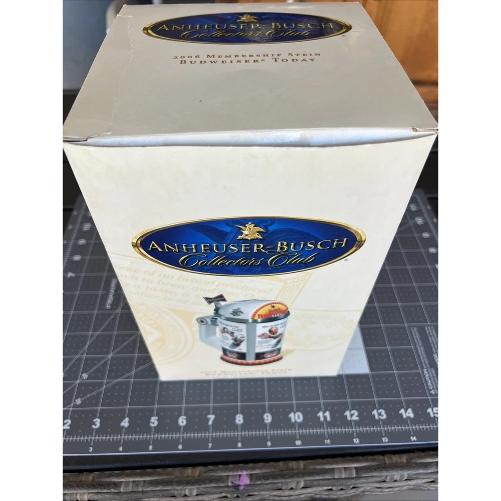 2006 Anheuser-Busch Collector's Club CB36 Budweiser Today Membership Stein NIB